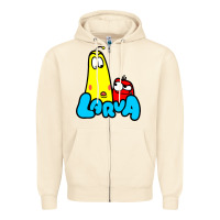 Sandshell larva cartoon Zipper Hoodie - artisFamous