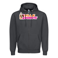 Smoke dilla' donuts Zipper Hoodie - artisFamous