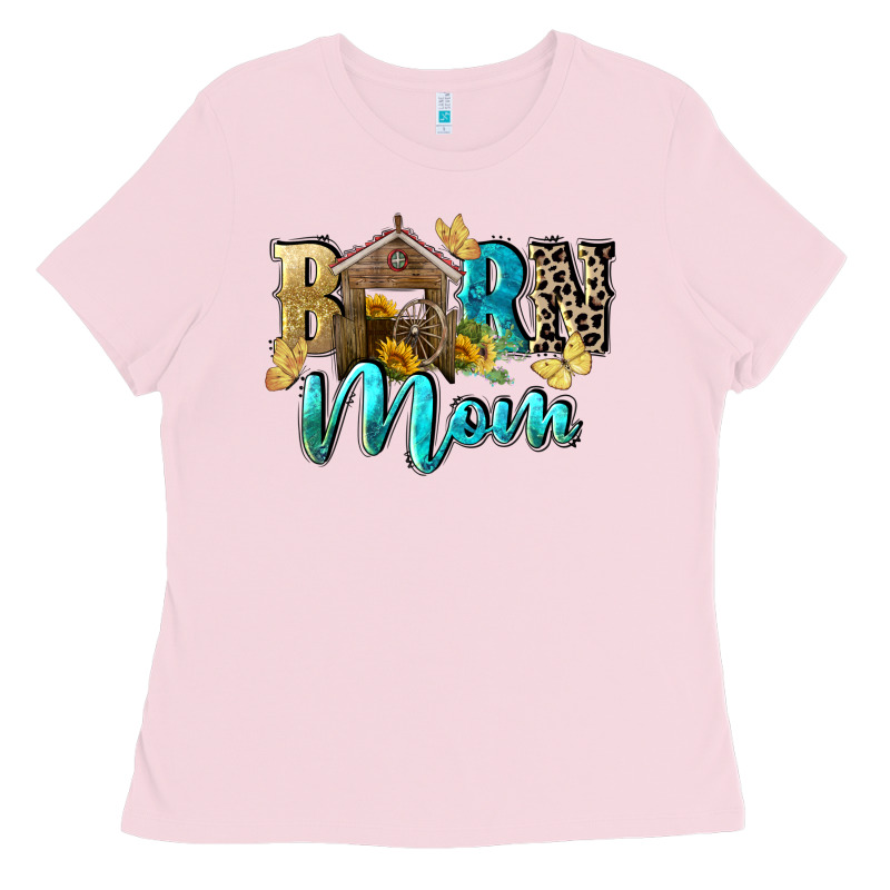 Barn Mom Mother's Day Ladies Tee by FaDigitalArtStudio | Teevron