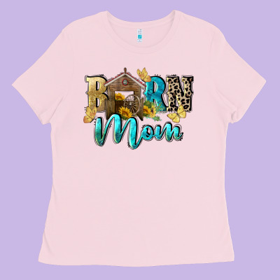 Barn Mom Mother's Day Ladies Tee Designed By Fadigitalartstudio