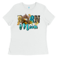 White Barn mom Mother's Day Ladies Tee - FaDigitalArtStudio