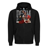 Black doom breakfast patrol Zipper Hoodie - artisFamous