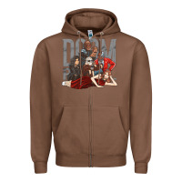 Chestnut doom breakfast patrol Zipper Hoodie - artisFamous