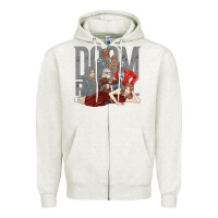 Oatmeal Heather doom breakfast patrol Zipper Hoodie - artisFamous