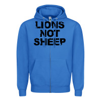 True Royal lions not sheep Zipper Hoodie - artisFamous