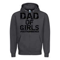 Smoke dad of girls Zipper Hoodie - artisFamous