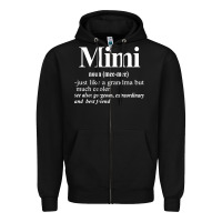 Black mimi Zipper Hoodie - artisFamous