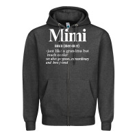 Charcoal Heather mimi Zipper Hoodie - artisFamous