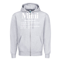Heather Grey mimi Zipper Hoodie - artisFamous