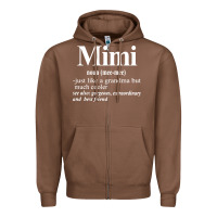 Chestnut mimi Zipper Hoodie - artisFamous
