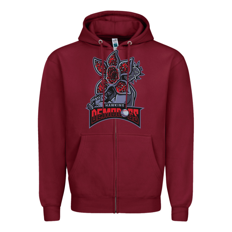 Hawkins Demodogs Zipper Hoodie by artisFamous | Teevron