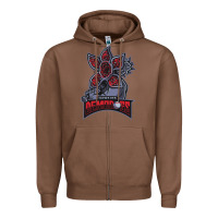 Chestnut hawkins demodogs Zipper Hoodie - artisFamous