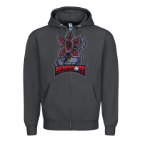 Smoke hawkins demodogs Zipper Hoodie - artisFamous