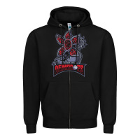 Black hawkins demodogs Zipper Hoodie - artisFamous