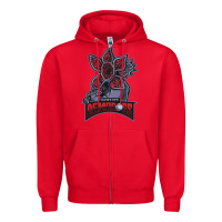 Red hawkins demodogs Zipper Hoodie - artisFamous