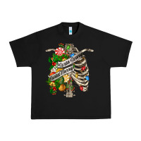 Black sorta merry sorta scary chest Urban Heavy Tee - FaDigitalArtStudio