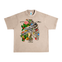 French Oak sorta merry sorta scary chest Urban Heavy Tee - FaDigitalArtStudio