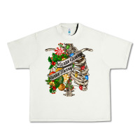 Sorta Merry Sorta Scary Chest Urban Heavy Tee | Teevron
