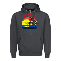 Smoke weekapaug, rhode island sunset Zipper Hoodie - artisFamous