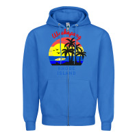 True Royal weekapaug, rhode island sunset Zipper Hoodie - artisFamous