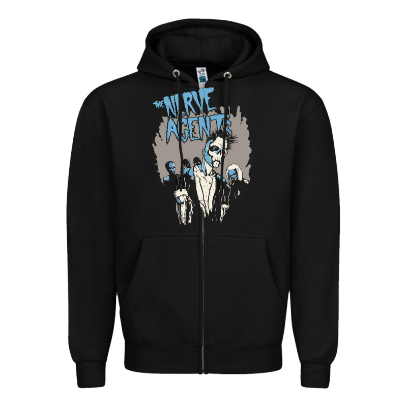 The Nerve Agents Zipper Hoodie by artisFamous | Teevron