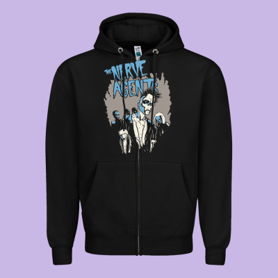 The Nerve Agents Zipper Hoodie Designed By Artisfamous