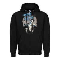 Black the nerve agents Zipper Hoodie - artisFamous