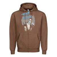 Chestnut the nerve agents Zipper Hoodie - artisFamous
