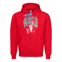 Red the nerve agents Zipper Hoodie - artisFamous