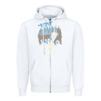 White the nerve agents Zipper Hoodie - artisFamous