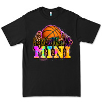 Black basketball mini Premium Tee - OliviaCreatesArt