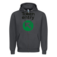 Smoke token entry Zipper Hoodie - artisFamous