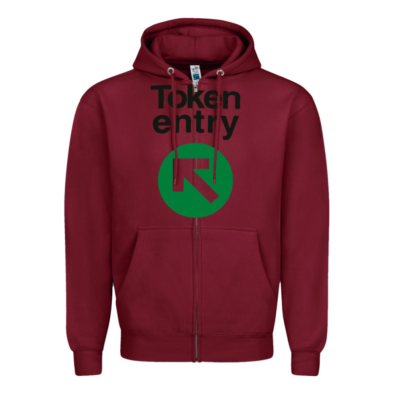 Token Entry Zipper Hoodie by artisFamous | Teevron