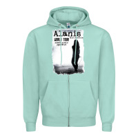 Seafoam alanis morissette, world tour Zipper Hoodie - artisFamous