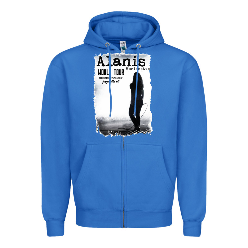Alanis Morissette, World Tour Zipper Hoodie by artisFamous | Teevron