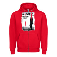 Red alanis morissette, world tour Zipper Hoodie - artisFamous
