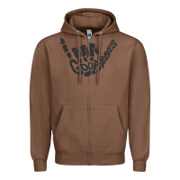 Chestnut goodvibes shaka Zipper Hoodie - artisFamous