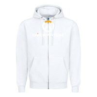 White overwatch Zipper Hoodie - artisFamous