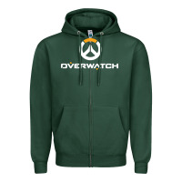 Sports Green overwatch Zipper Hoodie - artisFamous