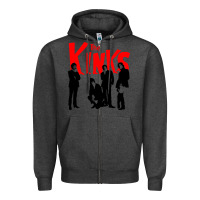 Charcoal Heather The Kinks Zipper Hoodie - artisFamous