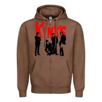 Chestnut The Kinks Zipper Hoodie - artisFamous