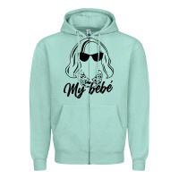 Seafoam my bebe moira rose Zipper Hoodie - artisFamous
