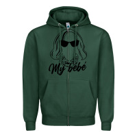 Sports Green my bebe moira rose Zipper Hoodie - artisFamous