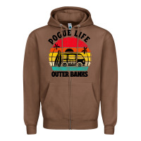 Chestnut car pogue life outer banks Zipper Hoodie - artisFamous