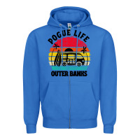 True Royal car pogue life outer banks Zipper Hoodie - artisFamous