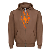 Chestnut skyrim elder scrolls oblivion Zipper Hoodie - artisFamous