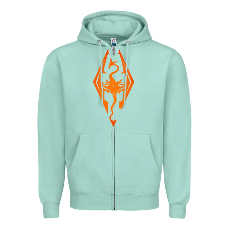 Skyrim Elder Scrolls Oblivion Zipper Hoodie by artisFamous | Teevron