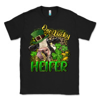 Black One lucky Heifer Classic Tee - CowGirlArtShop