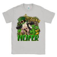 Moon Dust One lucky Heifer Classic Tee - CowGirlArtShop