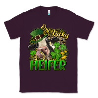 Plum One lucky Heifer Classic Tee - CowGirlArtShop